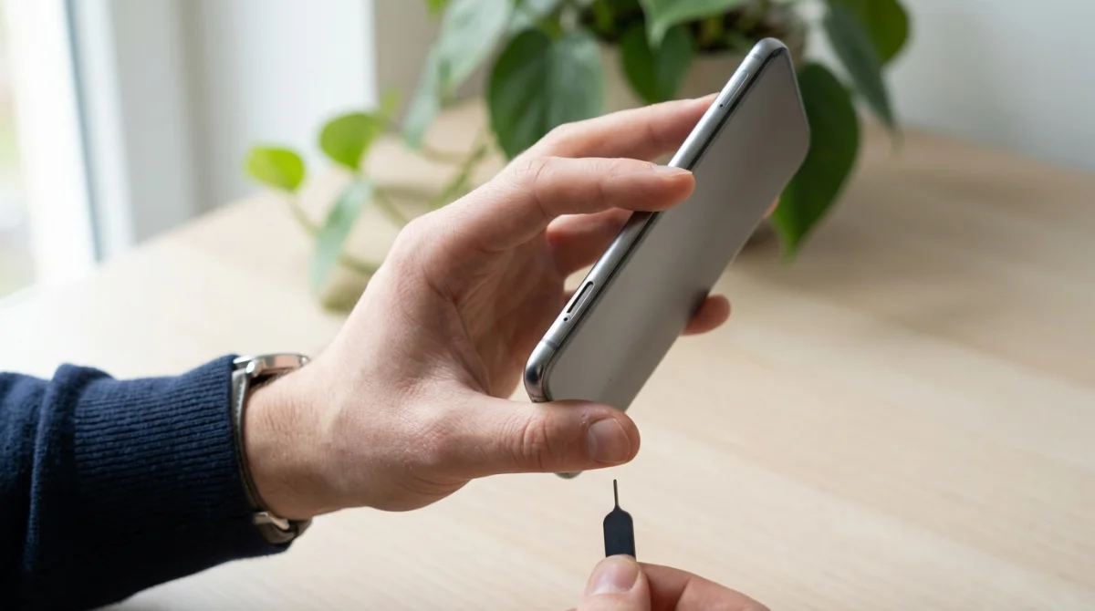 Comment ouvrir le tiroir de la carte SIM sans outil